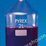 REAGENT BOTTLE PYREX N/MOUTH WITH UNGROUND NECK 2L