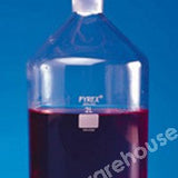 REAGENT BOTTLE PYREX N/MOUTH WITH GLASS STOPPER 1L