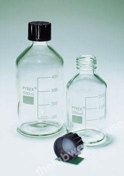 REAGENT BOTTLE PYREX N/MOUTH WITH 20MM SVL CAP 25ML