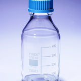 REAGENT BOTTLE PYREX W/MOUTH 45MM CAP AND CLEAR RING 250ML