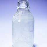 REAGENT BOTTLE PYREX SAFECOATED W/MOUTH NO CAP OR RING 2L