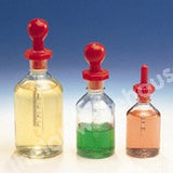 DISPENSING BOTTLE GLASS WITH 1ML GRAD. PIPETTE 100ML