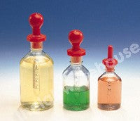 DISPENSING BOTTLE GLASS WITH 1ML GRAD. PIPETTE 100ML