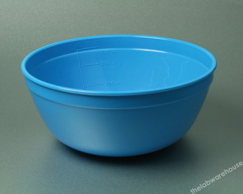 LOTION BOWL PP 900ML AUTOCLAVABLE BLUE 150 X 70MM DIA. X HT.
