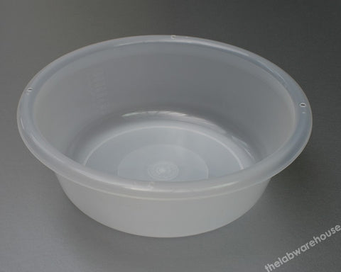 WASH BOWL PP 5L AUTOCLAVABLE NATURAL 350 X 120MM DIA X HT