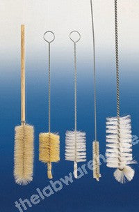 BEAKER BRUSH 400MM LONG BRISTLE HEAD WOOD HANDLE PK 10