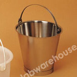 BUCKET ST./STEEL WITH HANDLE 10L X 1L GRADUATIONS