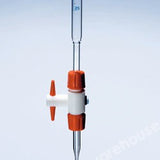 BURETTE MBL BORO GLASS CL.B PTFE S/COCK TUBE JET 50X0.10ML