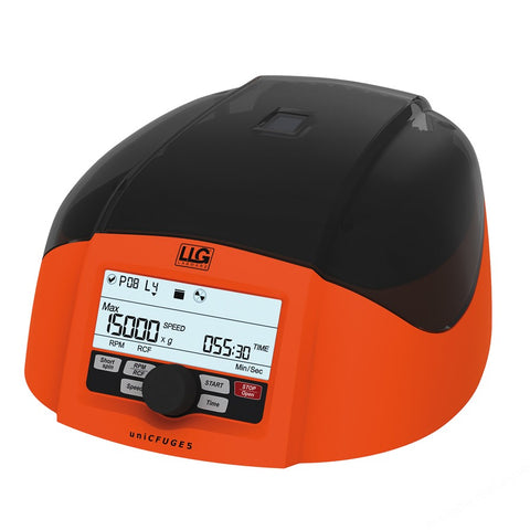 MICROCENTRIFUGE uniCFUGE 5 MAX. 500-15000RPM 100-240V A.C.