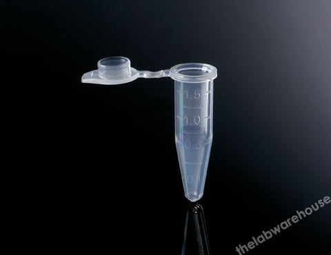 MICROCENTRIFUGE TUBES PP 1.5ML CAPTIVE PLUG NON-ST. PK.1000
