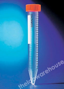 CENTRIFUGE TUBES PP CON. WITH PUSH ON CAP STER. 15ML PK 500