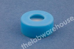 SNAP CLOSURES BLUE ALU. WITH PTFE/SIL. RUBBER SEAL PK.1000
