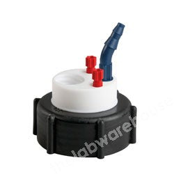SAFETY WASTE CAP TYPE S51 FOR 2 X 2.3/3.2MM O.D.TUBING