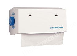 DISPENSER WHITE PLASTIC WALL MOUNTING FOR 240MM/250MM ROLLS