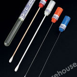 CULTURE SWABS RAYON TIP PLASTIC STICK WHITE CAP PK 100