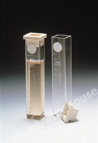 MOULDED GLASS CELLS SQUARE 10ML 13.5MM PATH/CAP PK.5