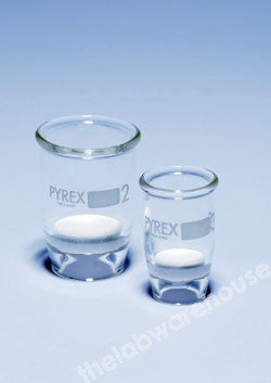 GOOCH CRUCIBLE PYREX 30MM DISC HT 53MM CAP. 30ML POR. 1