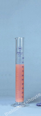 CYLINDER MBL BORO CL.B GRAD. WITH SPOUT GLASS FOOT 10ML