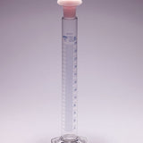 CYLINDER MBL BORO. CL.B GRAD. WITH PE STPR GLASS FOOT 50ML