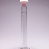 CYLINDER PYREX CL.B GRAD. PE STOPPER AND GLASS FOOT 10ML