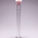 CYLINDER PYREX CL.B GRAD. PE STOPPER AND GLASS FOOT 10ML