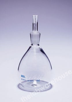 DENSITY BOTTLE BORO GLASS WITH CAPILLARY STOPPER ADJ. 50ML