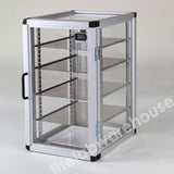 DESICCATOR CABINET ALU. FRAME/BORO. GLASS PANELS 51 LITRES
