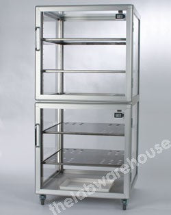 DESICCATOR CABINET ALU. FRAME/BORO. GLASS PANELS 140 LITRES