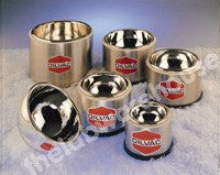 DILVAC FLASK ST./STEEL WITH BORO. GLASS INNER OPEN TOP 2L