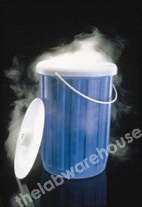 DEWAR FLASK HDPE, FOAM INSULATION, DOUBLE-WALL AND HANDLE 1L