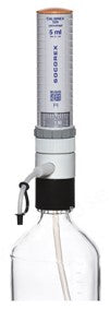 BOTTLE TOP DISPENSER, SOCOREX, 1-5ML X 0.1ML & ADAPTERS