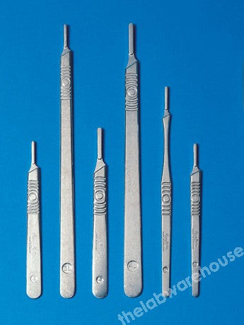 SCALPEL HANDLES SWANN MORTON ST./STEEL NUMBER 3L PK.10