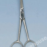 SCISSORS ST./STEEL FINE POINT CURVED OPEN SHANKS 150MM