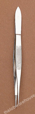 FORCEPS ST./STEEL FINE PT. SPR. FLUTES, GUIDE PIN STR. 115MM