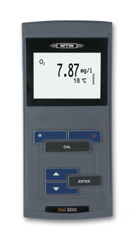 DISSOLVED OXYGEN METER WTW OXI3205 WITH BATTERIES