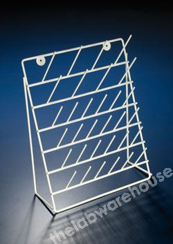 DRAINING RACK WITH INTEGRAL FREE STANDING SUPPORT