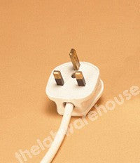 PLUG UK TYPE MOULDED PLASTIC BODY WITH 3-PINS, 13A FUSE