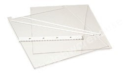 GLASS PLATES PLAIN FOR EL305-10 PK.2