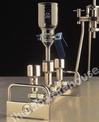 VACUUM FILTER HOLDER W/MAN BORO, GL. SUPP. 47MM DIA 300ML