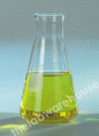 ERLENMEYER FLASK PYREX GLASS H/DUTY W/NECK GRADUATED 250ML