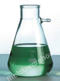 BUCHNER FLASK PYREX GLASS H/DUTY INT. SIDE ARM 1000ML