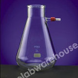 BUCHNER FLASK PYREX GLASS H/DUTY INT. SCREW SIDE ARM 250ML