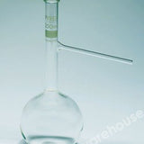 DISTILLATION FLASK PYREX GLASS TO ASTM E133 75º ARM 125ML