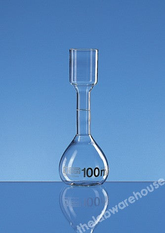 KOHLRAUSCH FLASK BOROSILICATE GLASS CLASS B 100ML