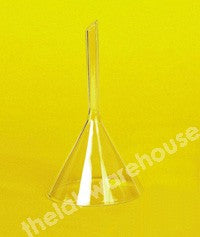CONICAL FUNNEL PLAIN BOROSILICATE GLASS 40MM TOP DIA