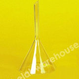 CONICAL FUNNEL PLAIN BOROSILICATE GLASS 75MM TOP DIA