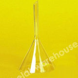 CONICAL FUNNEL PLAIN SODA-LIME GLASS 100MM TOP DIA