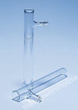 FILTER TUBE PYREX GLASS WITH 6MM DIA SIDE ARM 150X18MM