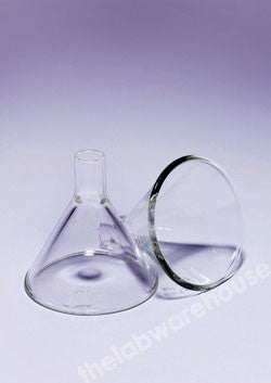 CONICAL POWDER FUNNEL PYREX 18MM STEM DIAX80MM TOP DIA