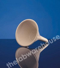 HIRSCH FUNNEL PORCELAIN WITH PLATE 47MM DIAX78MM TOP DIA